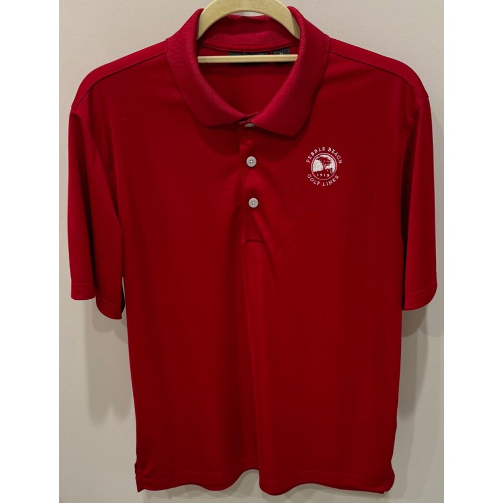 Pebble Beach Golf Links - Pebble Beach Collection Golf Shirt - Men's Size Medium